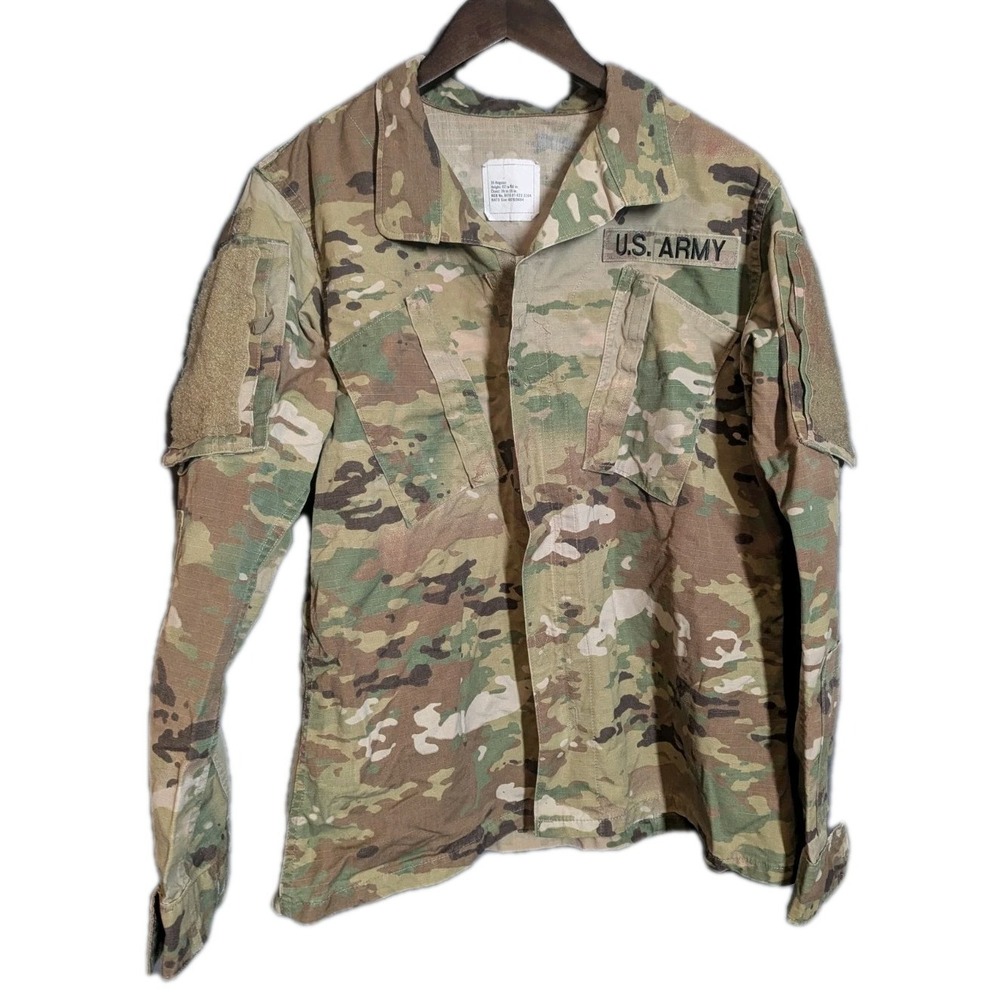 USGI OCP Combat‎ Shirt Female 36R Multicam ACU Coat American Apparel Army